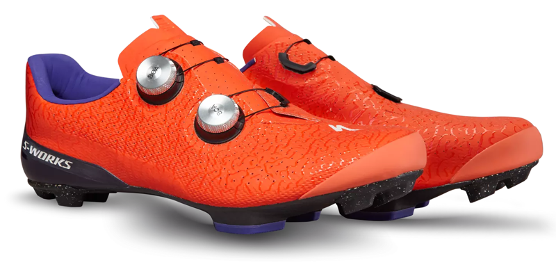 Specialized S Works Recon Gravel Shoes Cactus Bloom/Blaze/Deep Lake-2